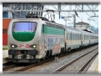 record treno intercity eurostar freccia rossa bianca argento