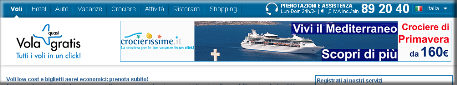 Vola Gratis Affiliazione Voli Hotel Auto Crociere